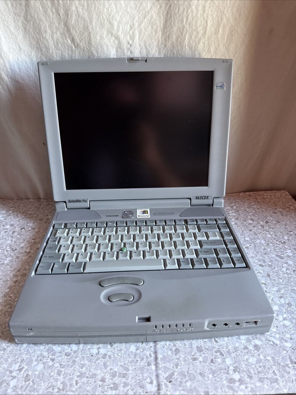 Vintage and Rare Toshiba Satellite Pro 465CDX PA1251U VCDM For Parts Untested
